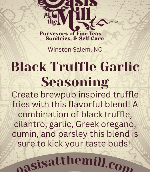 Black Truffle Garlic Seasoning 4oz