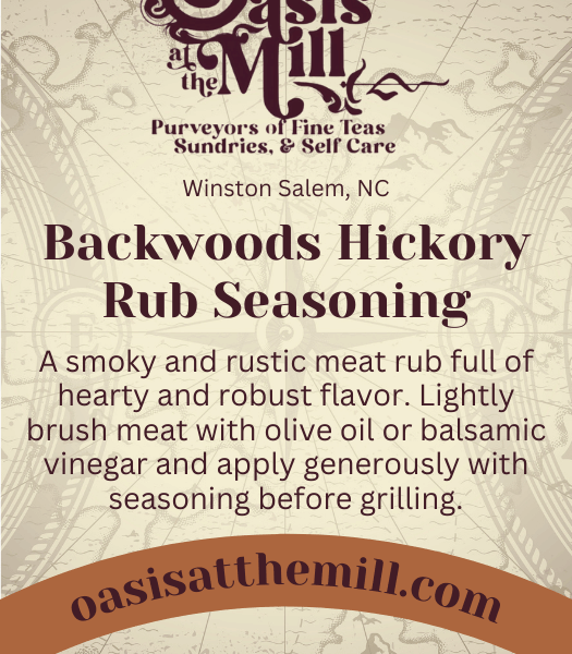 Backwoods Hickory Rub Seasoning 1oz