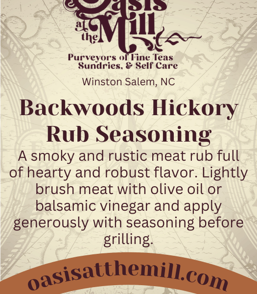 Backwoods Hickory Rub Seasoning 4oz
