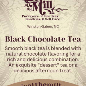 Black Tea Chocolate 2oz