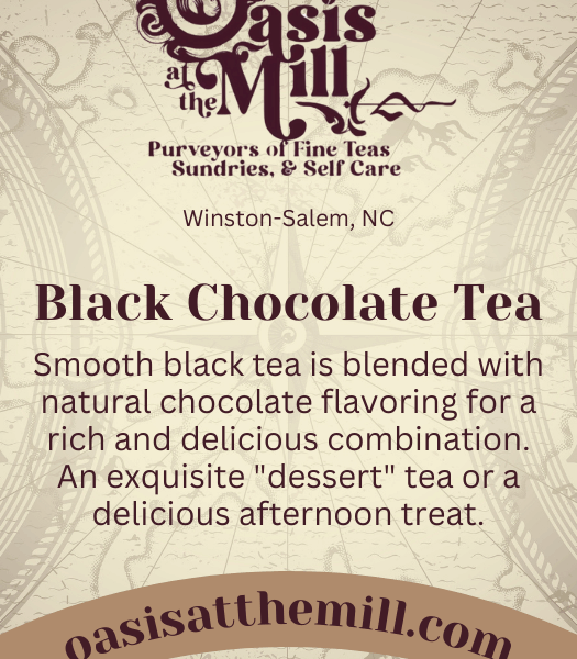 Black Tea Chocolate 2oz