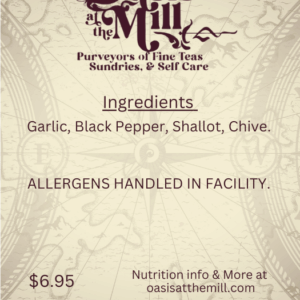 Garlic Blackpepper Shallot Chive 1oz