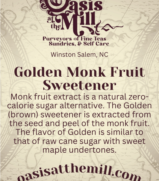 Golden Monk Fruit Sweetener 1.5oz