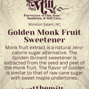 Golden Monk Fruit Sweetener 4.5oz
