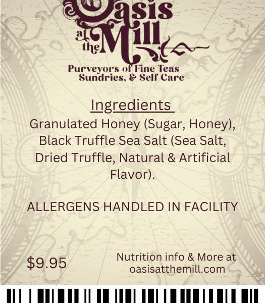 Granulatedhoney Blacktruffleseasalt 1.5oz