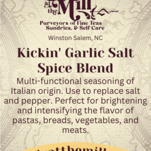 Kickin Garlic Salt Spice Blend 1oz