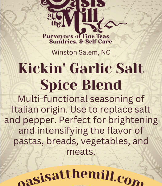 Kickin Garlic Salt Spice Blend 1oz