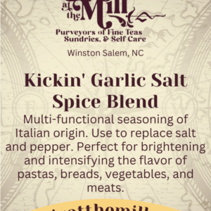 Kickin Garlic Salt Spice Blend 4oz