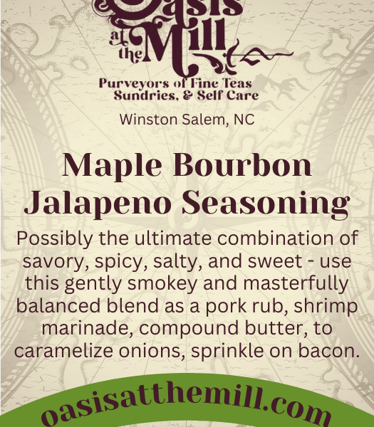 Maple Bourbon Jalapeno Seasoning 1oz