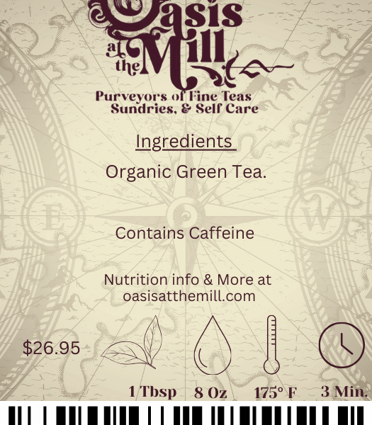 Organic Green Tea 4oz