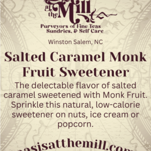 Salted Caramel Monk Fruit Sweetener 1.5oz