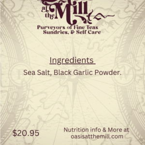 Sea Salt Black Garlic Powder 4.5oz