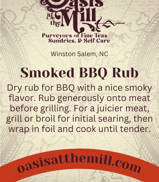 Smoked Bbq Rub 1oz