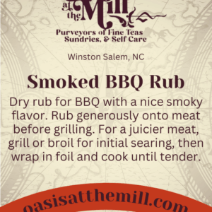 Smoked Bbq Rub 4oz