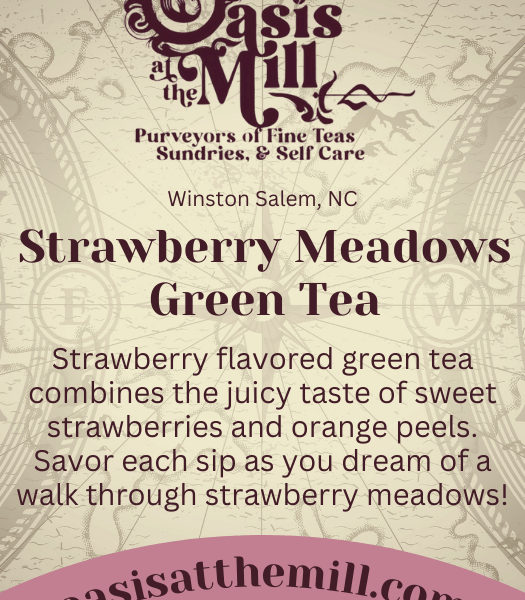 Strawberry Meadows Green Tea 2oz