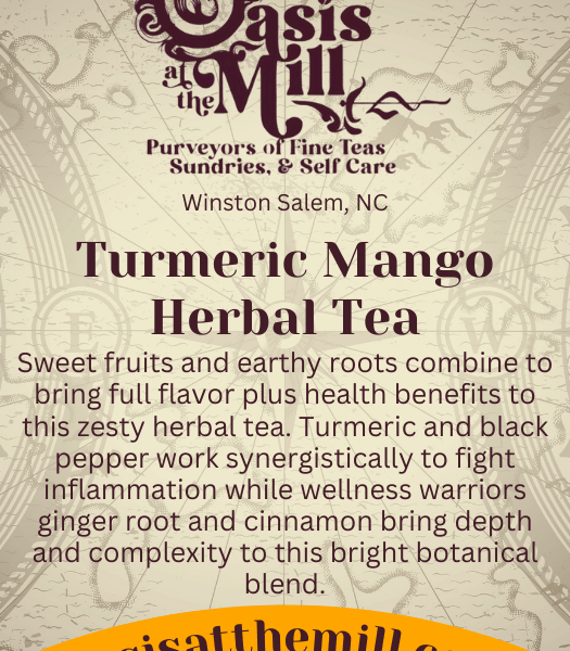 Turmeric Mango Herbal Tea 4oz