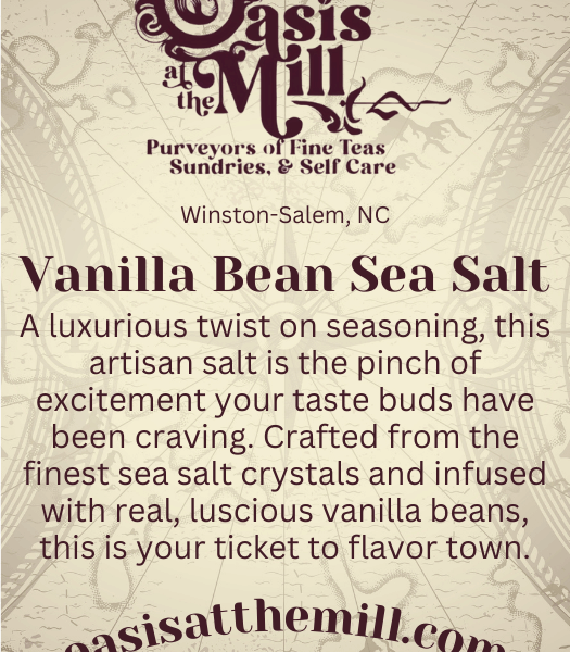 Vanilla Bean Sea Salt 1.5oz