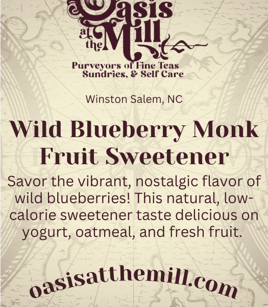 Wild Blueberry Monk Fruit Sweetener 1.5oz